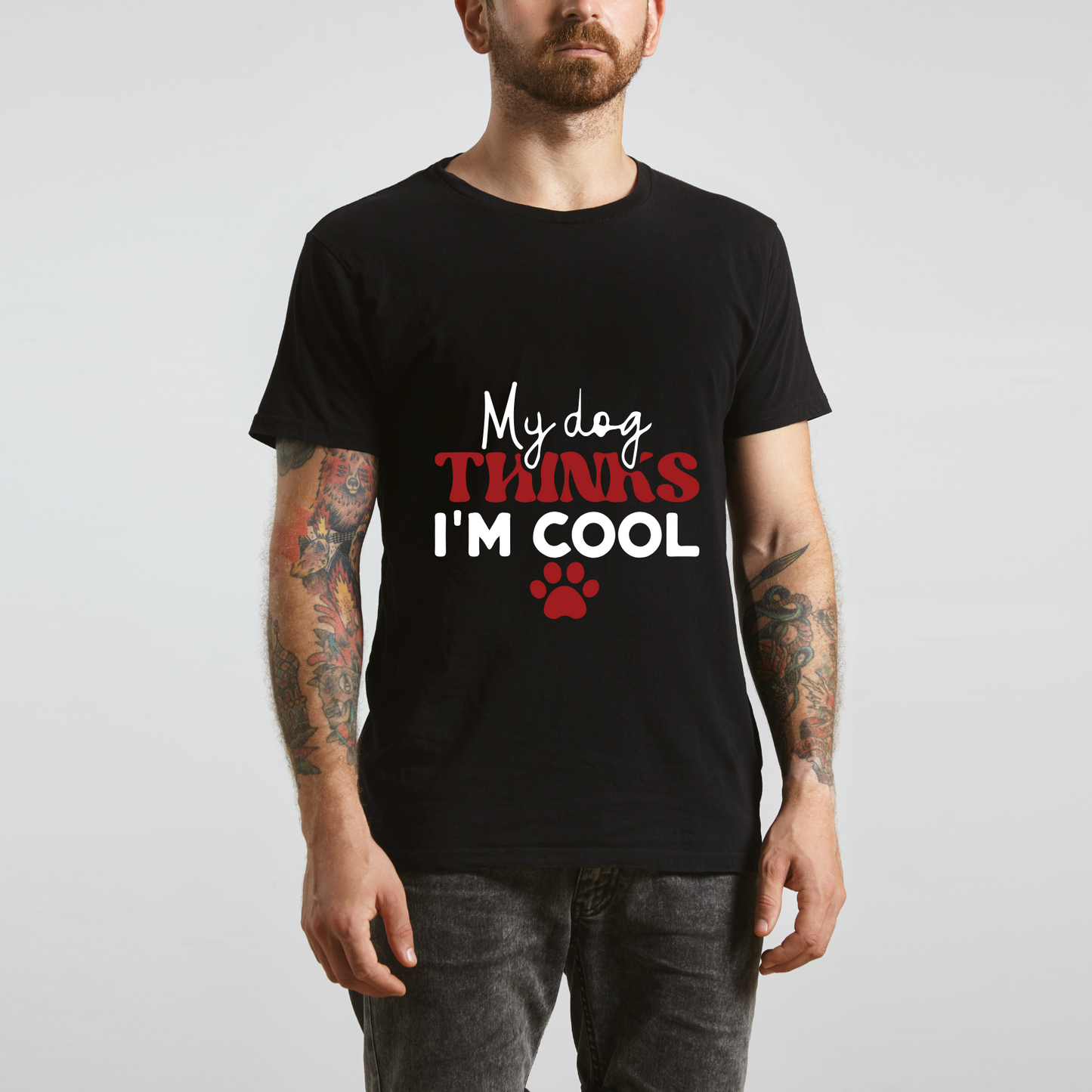 My Dog thinks I am cool (Black)