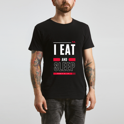 Eat & Sleep (Black)