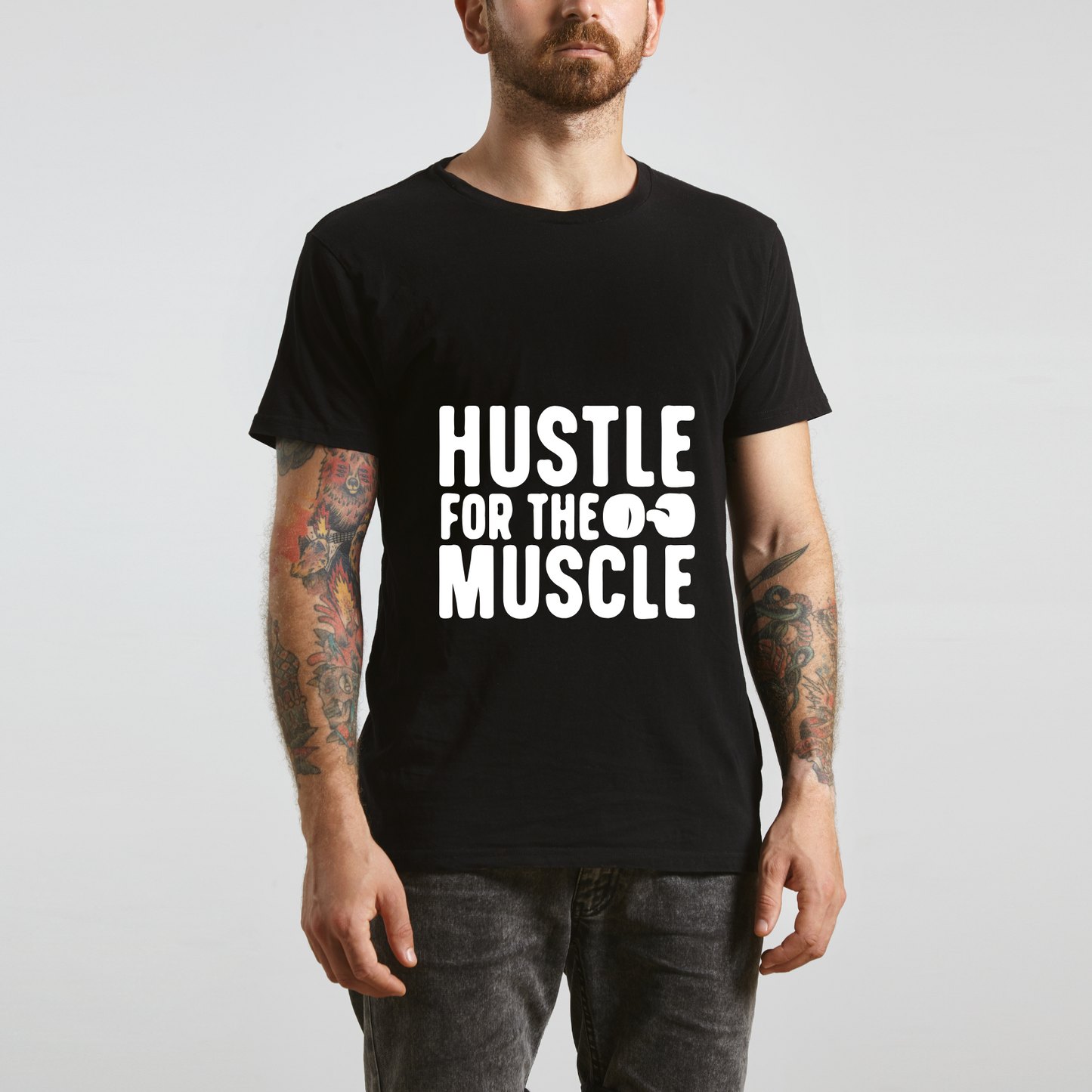Hustle for the muscle (Black)