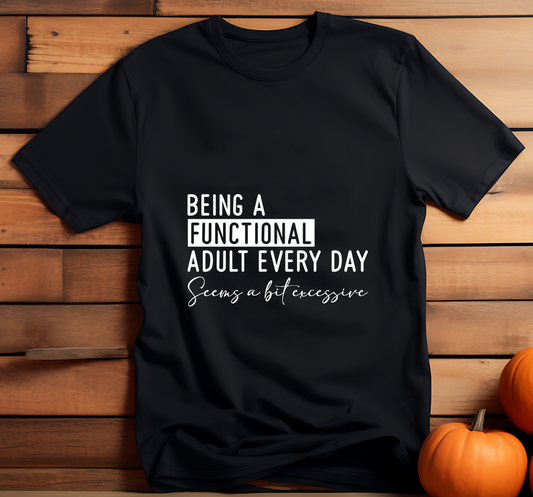 Functional Adult (Black)