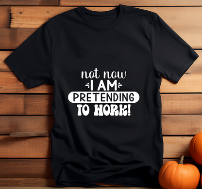 Pretending to work (Black)