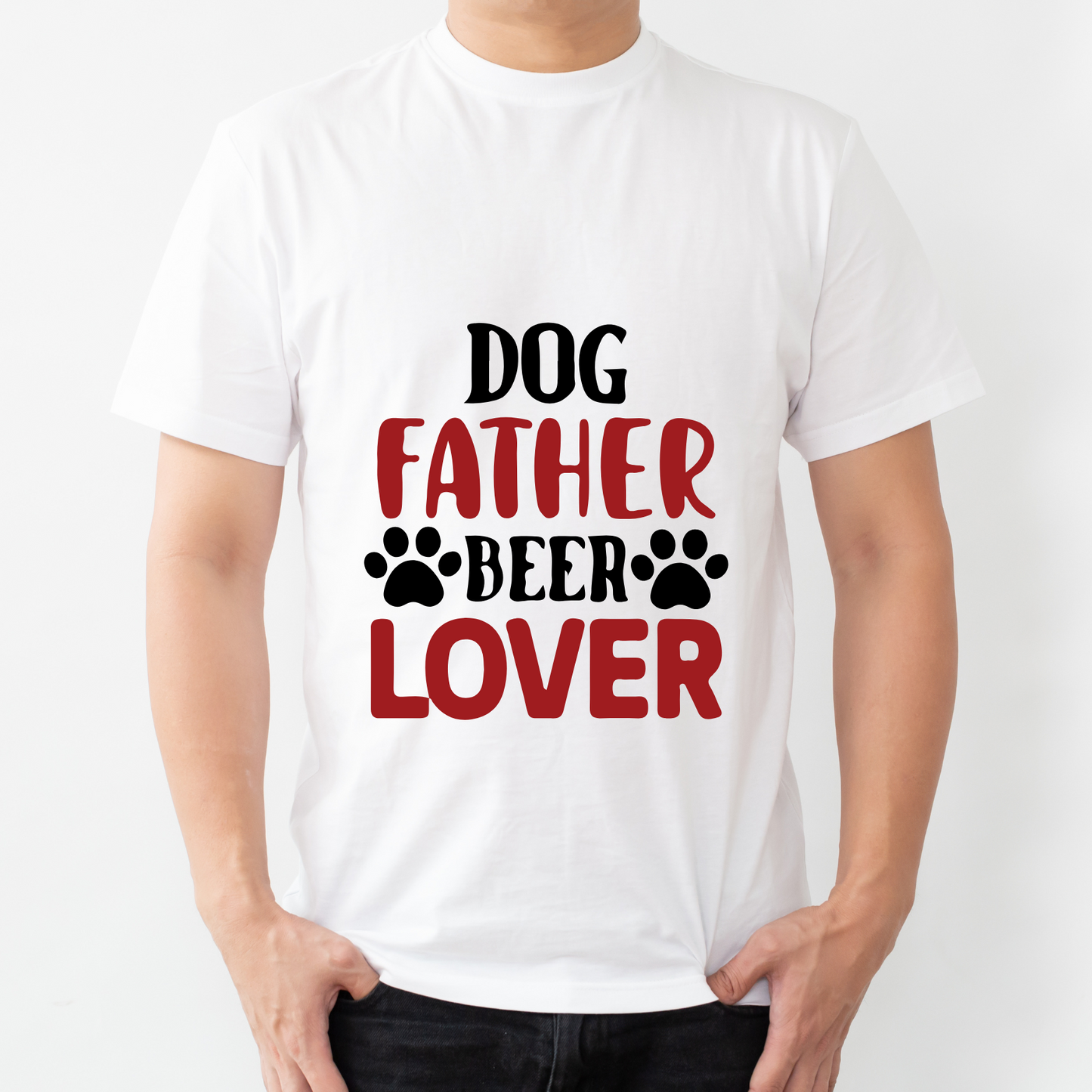 Dog father (White)