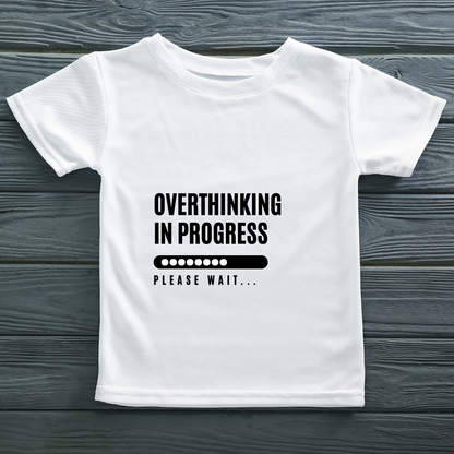 Overthinking in Progress (White)