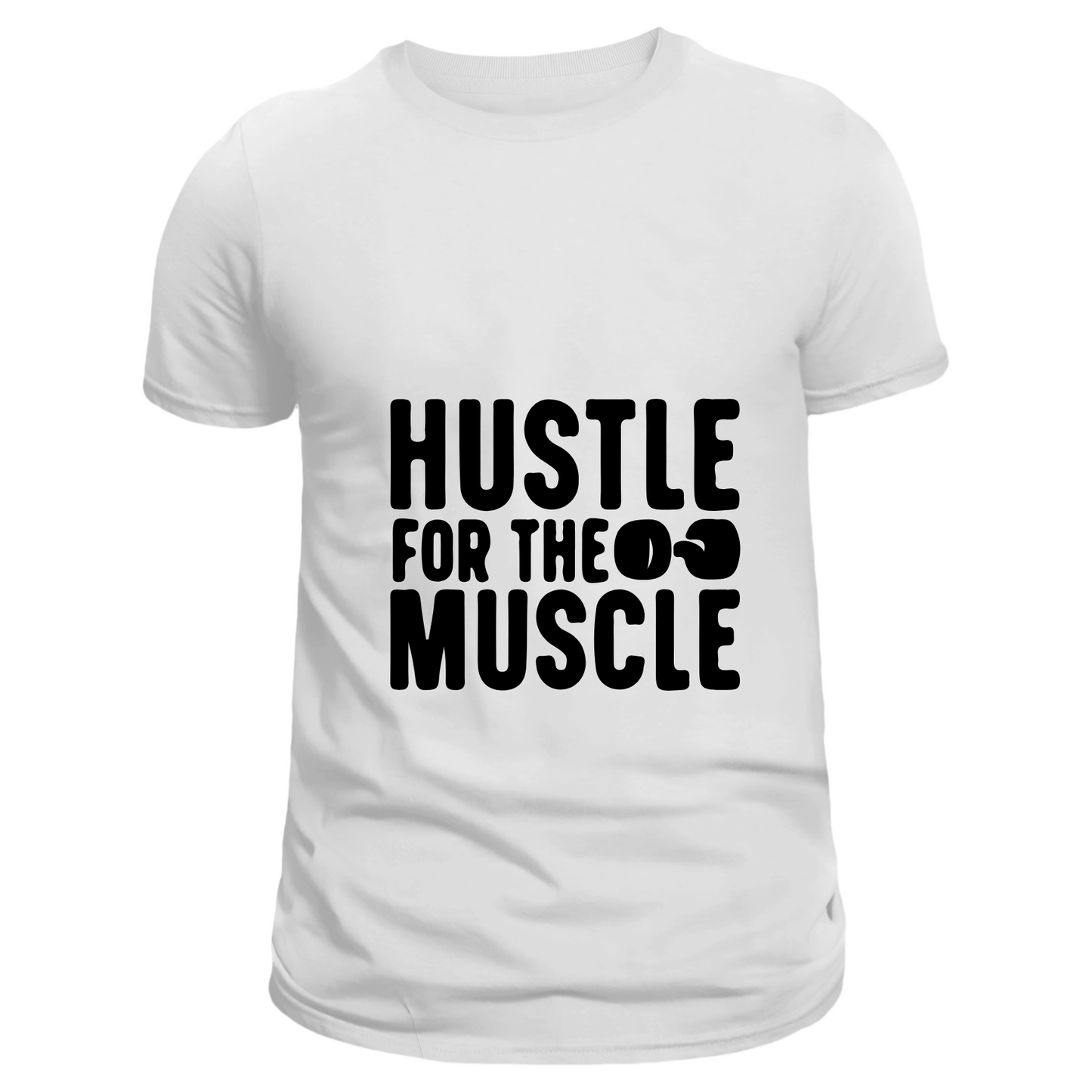 Hustle for the muscle (White)