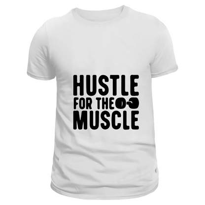 Hustle for the muscle (White)